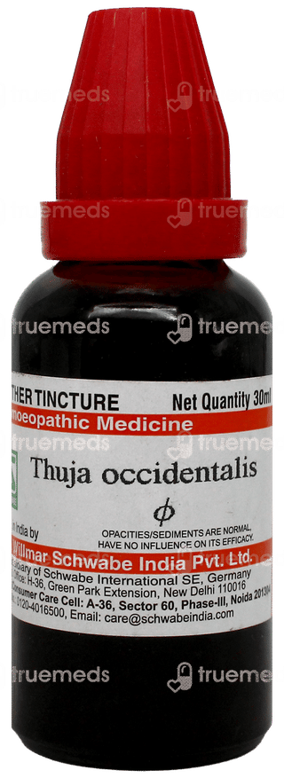 Dr Willmar Schwabe Thuja Occidentalis Q Mother Tincture 30Ml